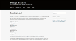 Desktop Screenshot of designframes.com